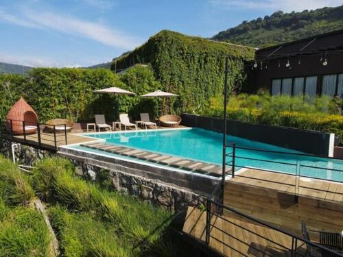 Cardedeu Hotel Lago De Coatepeque El Congo Екстериор снимка